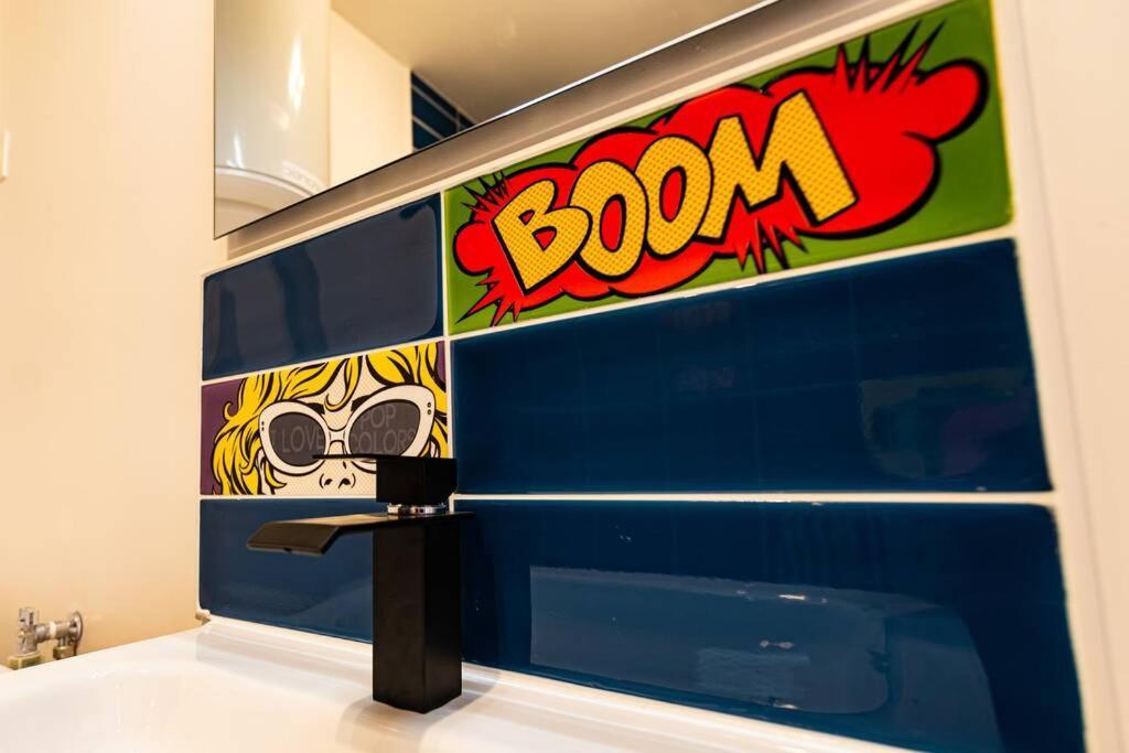 Le Pop Art - Topbnb Dijon Luaran gambar