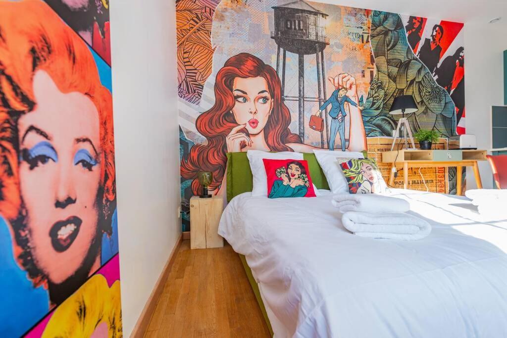 Le Pop Art - Topbnb Dijon Luaran gambar