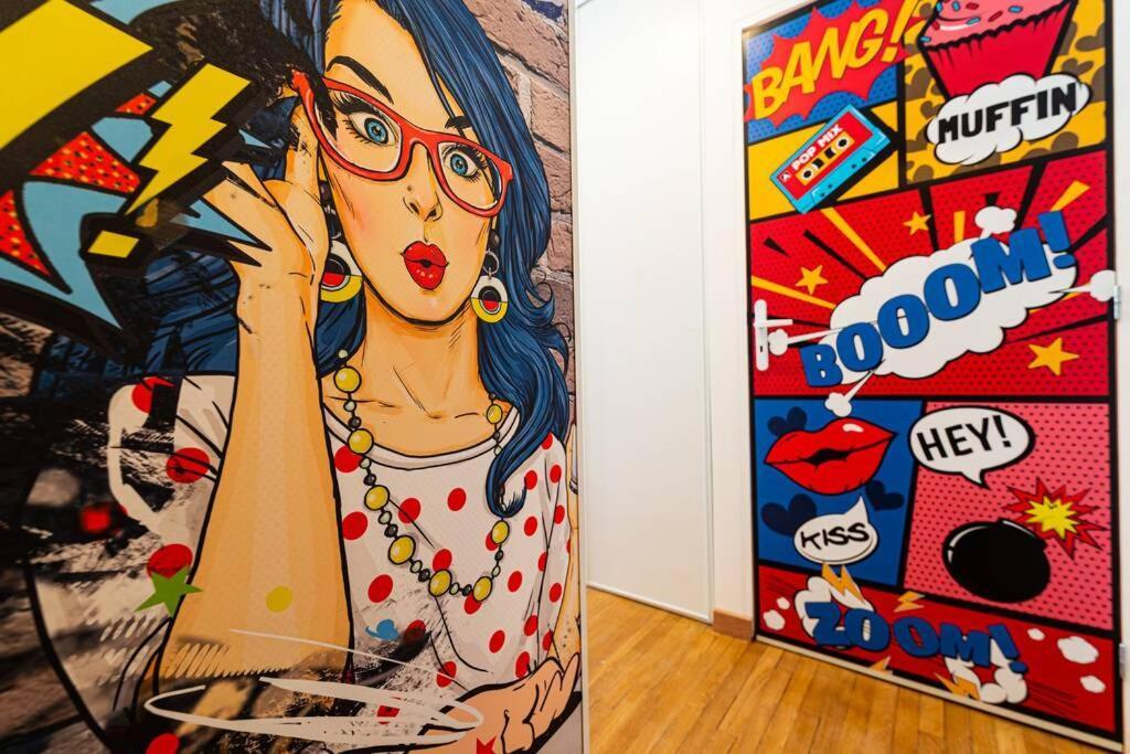 Le Pop Art - Topbnb Dijon Luaran gambar