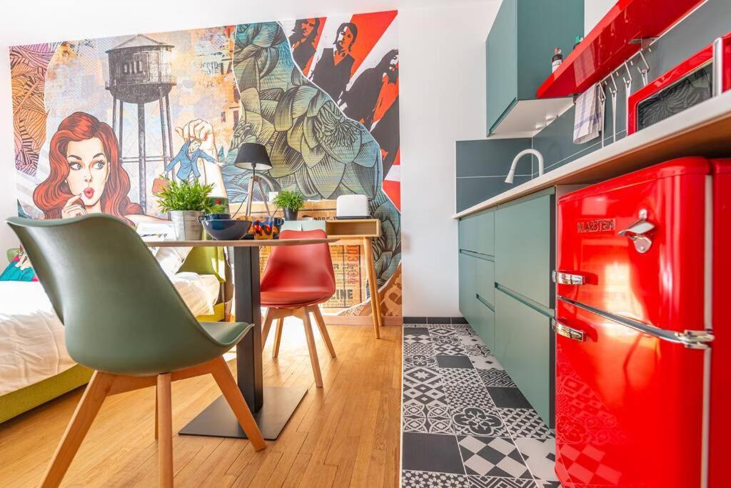 Le Pop Art - Topbnb Dijon Luaran gambar